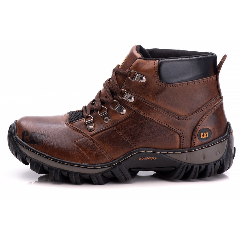 Bota Adventure Hard Masculina Em Couro