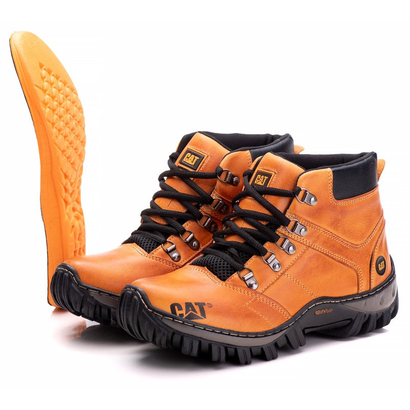 Bota Adventure Hard Masculina Em Couro