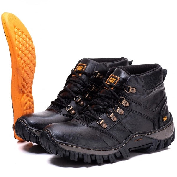 Bota Adventure Hard Masculina Em Couro