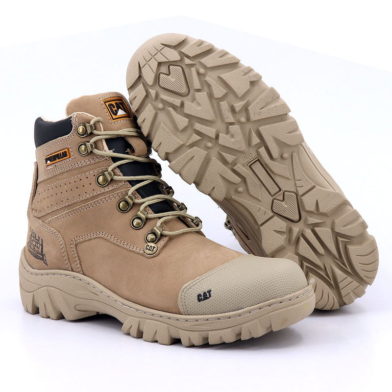 Bota Masculina Adventure Cat 9820  de Couro Legítimo