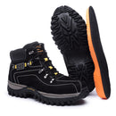 Bota Adventure CAT em Couro Legítimo Com Palmilha Gel