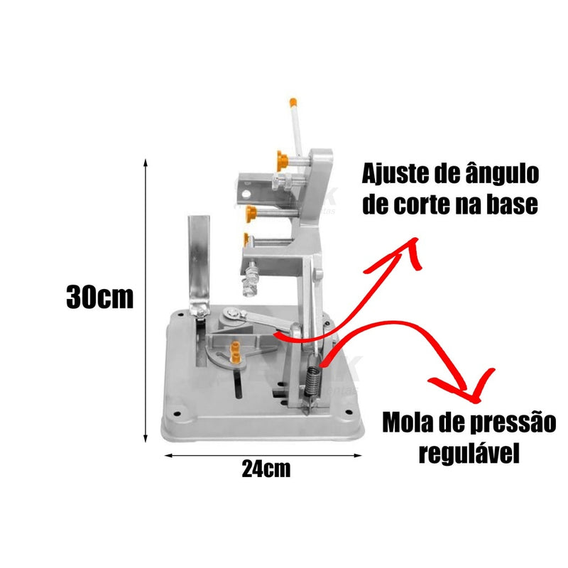 Suporte Para Esmerilhadeira Angular Manual 115mm/125mm