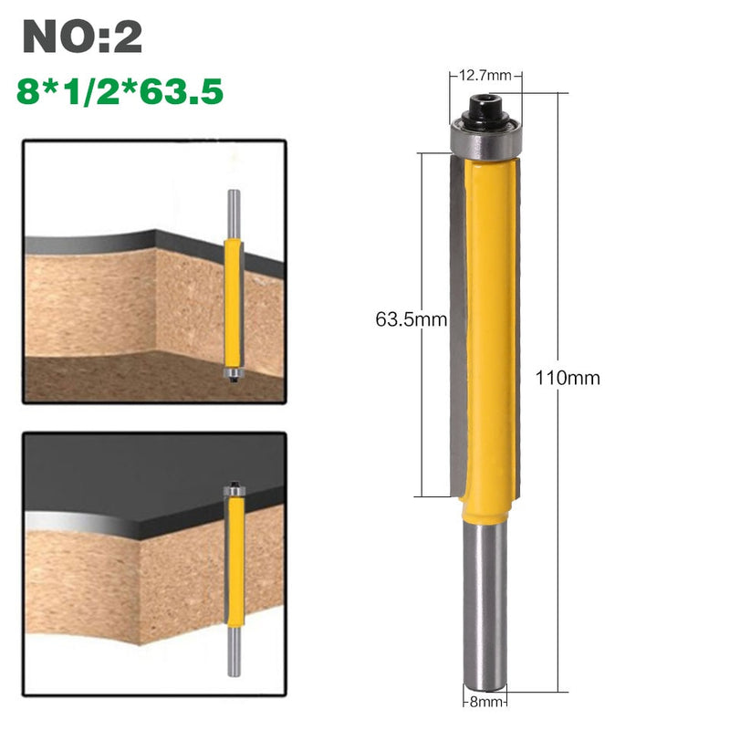 Fresa 8mm com rolamento