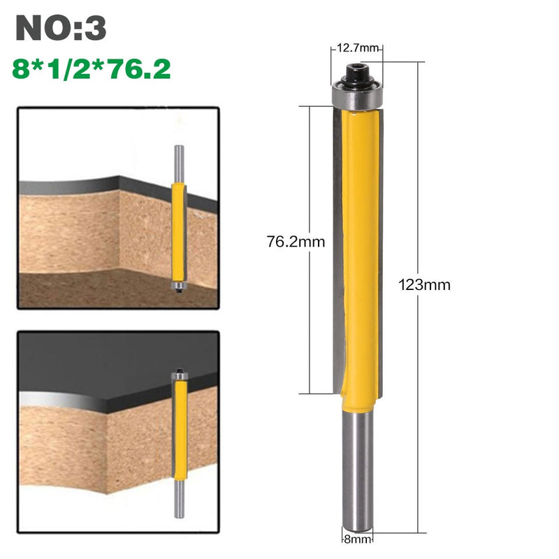 Fresa 8mm com rolamento