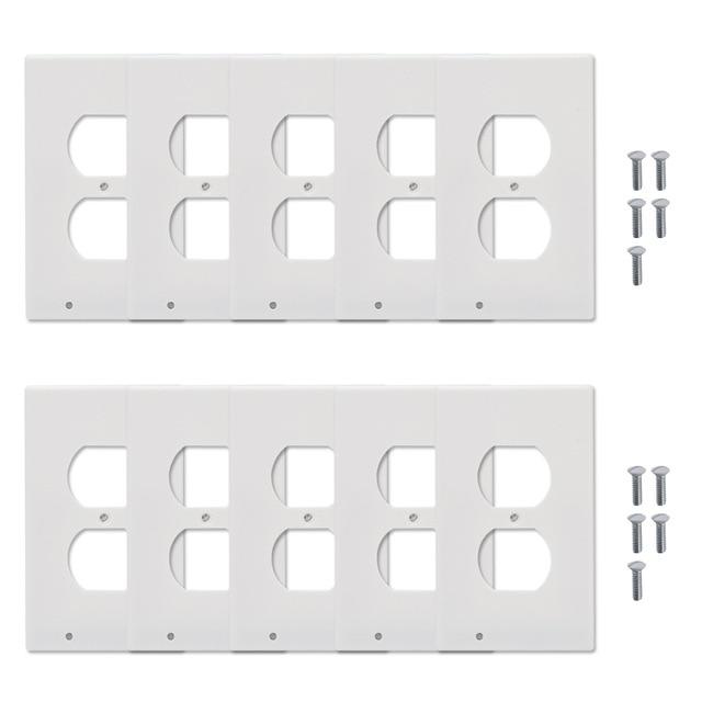 Conjunto de tomada com saída de luzes noturnas de led- SEM BATERIAS OU FIOS [CERTIFICADO UL FCC CSA]