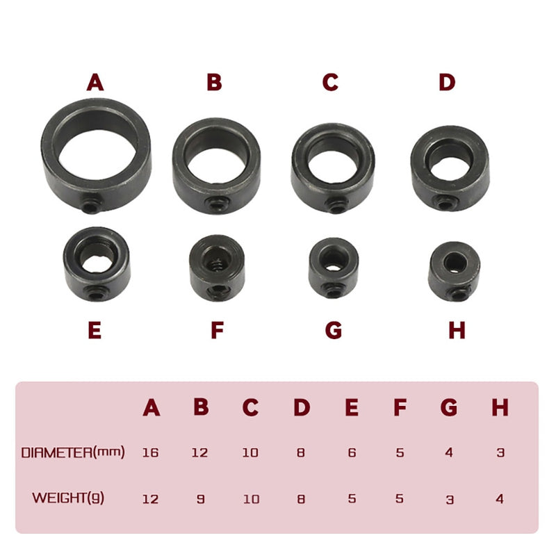 8pcs localizador de broca para marcenaria