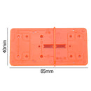 Gabarito de perfuração para madeira- dobradiça de 40mm