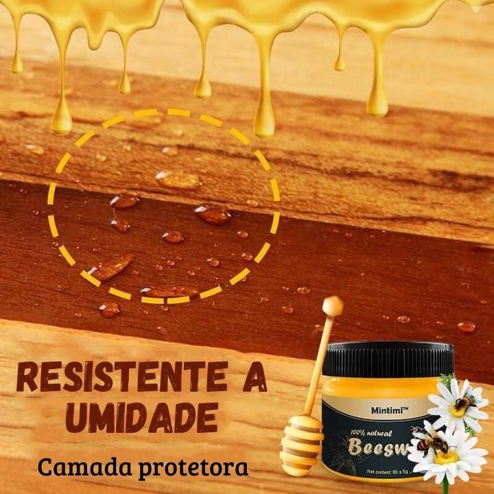 Cera revitalizadora de madeira Besswax® - PROMOÇÃO COMPRE 1 LEVE 2